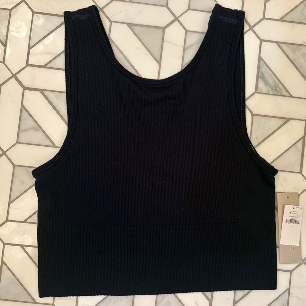 Banana Republic Navy Ribbed Tank Top NWT - Picture 10 of 10